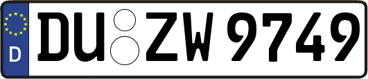 DU-ZW9749