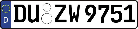 DU-ZW9751