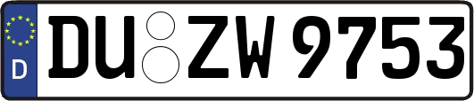 DU-ZW9753