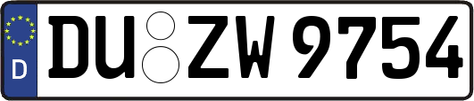 DU-ZW9754
