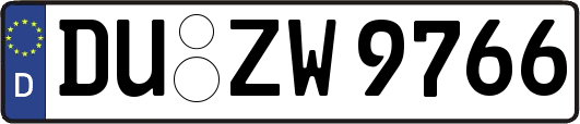 DU-ZW9766