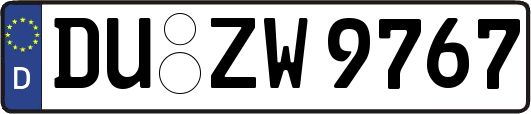 DU-ZW9767