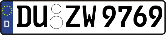 DU-ZW9769