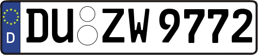 DU-ZW9772