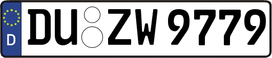 DU-ZW9779