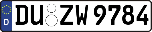 DU-ZW9784