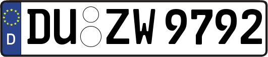 DU-ZW9792