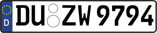 DU-ZW9794