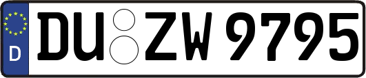DU-ZW9795
