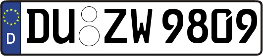 DU-ZW9809
