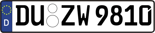 DU-ZW9810