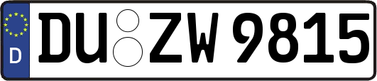 DU-ZW9815