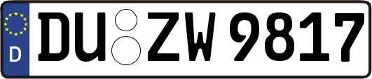 DU-ZW9817