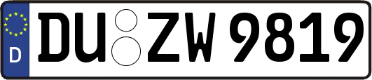 DU-ZW9819