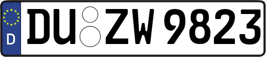 DU-ZW9823