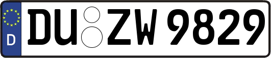 DU-ZW9829