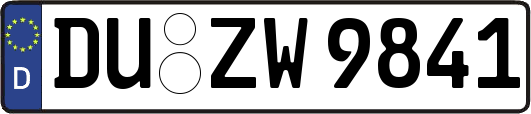 DU-ZW9841