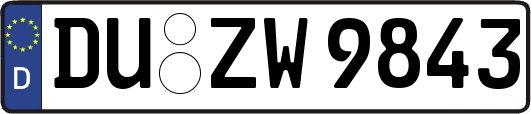 DU-ZW9843