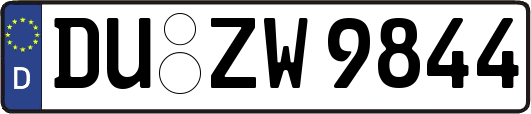 DU-ZW9844