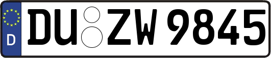 DU-ZW9845
