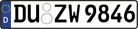 DU-ZW9846