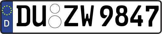 DU-ZW9847