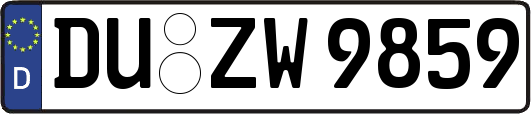 DU-ZW9859