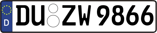 DU-ZW9866