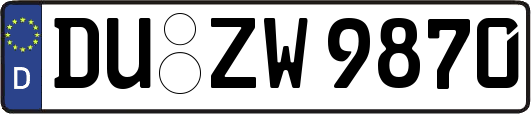 DU-ZW9870