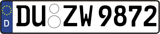 DU-ZW9872