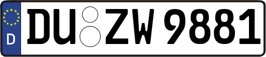 DU-ZW9881