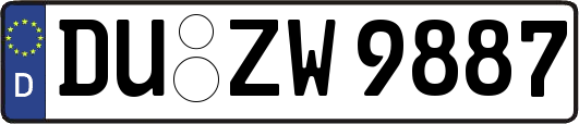 DU-ZW9887