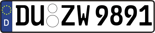 DU-ZW9891