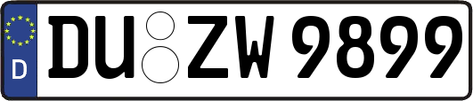 DU-ZW9899