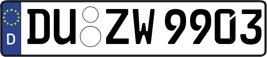 DU-ZW9903
