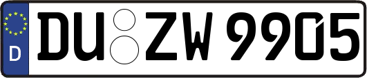 DU-ZW9905