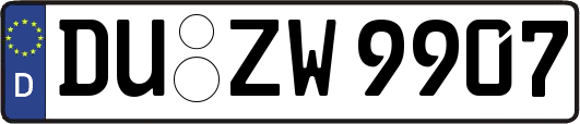 DU-ZW9907