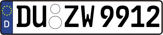 DU-ZW9912