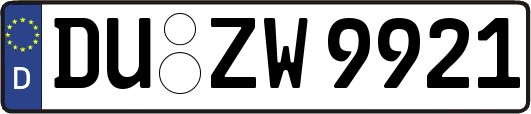 DU-ZW9921
