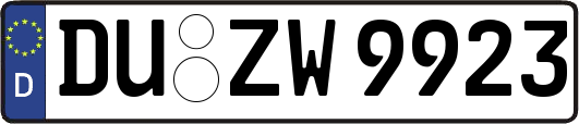 DU-ZW9923