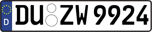 DU-ZW9924