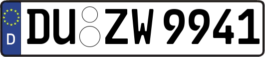 DU-ZW9941