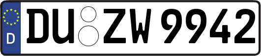 DU-ZW9942
