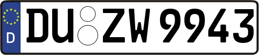 DU-ZW9943