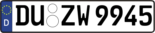 DU-ZW9945