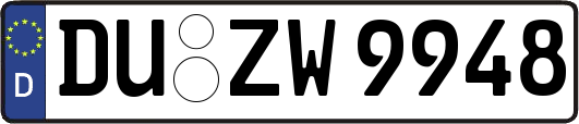 DU-ZW9948