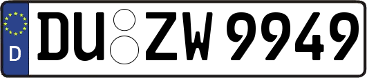 DU-ZW9949