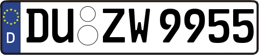 DU-ZW9955