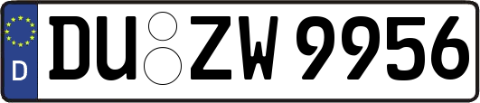 DU-ZW9956