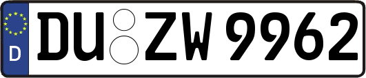 DU-ZW9962